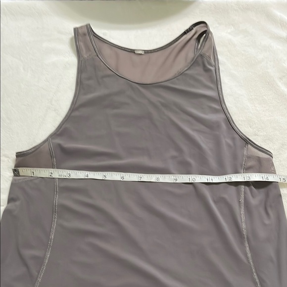 Lululemon Athletica Charcoal Racerback Tank Top - Picture 4 of 5